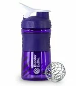 SportMixer фиолетовый/белая ручка (591 мл), Емкости BlenderBottle
