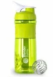 SportMixer зеленый/белая ручка (828 мл), Емкости BlenderBottle