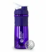 SportMixer фиолетовый/белая ручка (828 мл), Емкости BlenderBottle