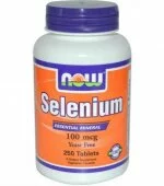 Selenium 100 мкг (250 таб), NOW Foods