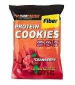Protein Cookies Fiber Multibox (3 вкуса по 4 уп. по 2 печ.), Pureprotein