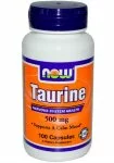 Taurine 500 мг (100 капс), NOW Foods