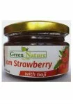 Безкалорийный джем с ягодами Годжи со вкусом клубники (200 мл), Green Nature