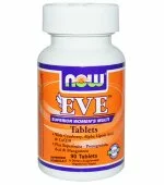 Eve Womens MultiVitamin Tablets (90 таб), NOW Foods