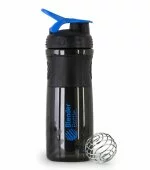 SportMixer черный/синяя ручка (828 мл), Емкости BlenderBottle