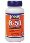 B-50 (100 таб), NOW Foods