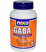 Gaba 750 мг (100 капс), NOW Foods