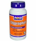 Chlorophyll (90 капс), NOW Foods