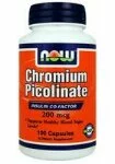 Chromium Picolinate (100 капс), NOW Foods