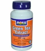 Green Tea Extract (100 капс), NOW Foods