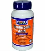 Hyaluronic Acid 100 мг (60 капс), NOW Foods