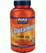 L-Glutamine 1000 мг (240 капс), NOW Foods