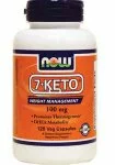 7-Keto 100 мг (30 капс), NOW Foods