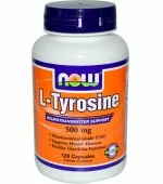 L-Tyrosine 500 мг (60 капс), NOW Foods