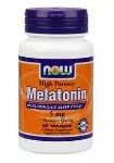 Melatonin 5 мг (60 капс), NOW Foods