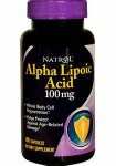 Alpha Lipoic Acid 100 mg (100 капс), Natrol