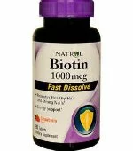 Biotin 1000 mcg (90 таб), Natrol
