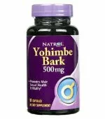 Yohimbe Bark 500 mg (90 капс), Natrol