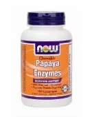 Papaya Enzyme Chewable (180 таб), NOW Foods