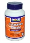 Potassium Citrate (180 капс), NOW Foods