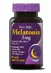 Melatonin 3 мг (60 таб), Natrol