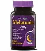 Melatonin 5 мг (60 таб), Natrol