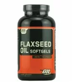 Flaxseed Oil Softgels (200 капс), Optimum Nutrition