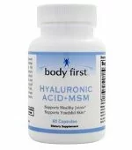 Hyaluronic Acid + MSM (60 капс), Body First