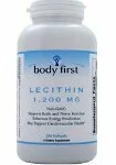 Lecithin Non-GMO 1200 мг (200 капс), Body First