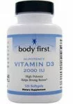 Vitamin D3 2000IU (60 капс), Body First