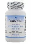 Vitamin D3 5000IU (60 капс), Body First