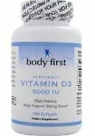 Vitamin D3 5000IU (240 капс), Body First