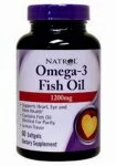 Omega-3 Fish Oil 1200 мг (60 капс), Natrol