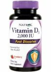 Vitamin D3 2000 IU Fast Dissolve (90 таб), Natrol
