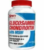Glucosamine Chondroitin with MSM (90 капс), SAN