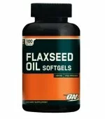 Flaxseed Oil Softgels (100 капс), Optimum Nutrition