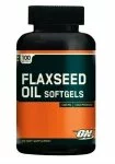 Flaxseed Oil Softgels (100 капс), Optimum Nutrition