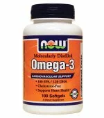 Omega-3 (100 гел. капс.), NOW Foods