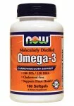 Omega-3 (100 гел. капс.), NOW Foods