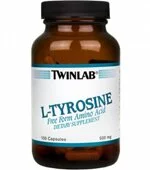L-Tyrosine (100 капс), Twinlab