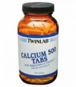 Calcium 500 tabs (180 таб), Twinlab