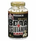 BCAA + L-Glutamine Caps (180 капс), Weider